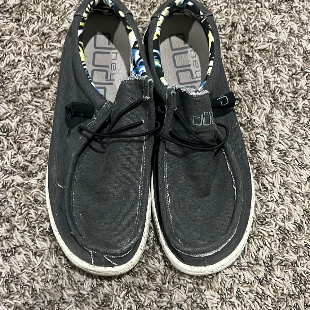 Hey Dude Gray Loafers